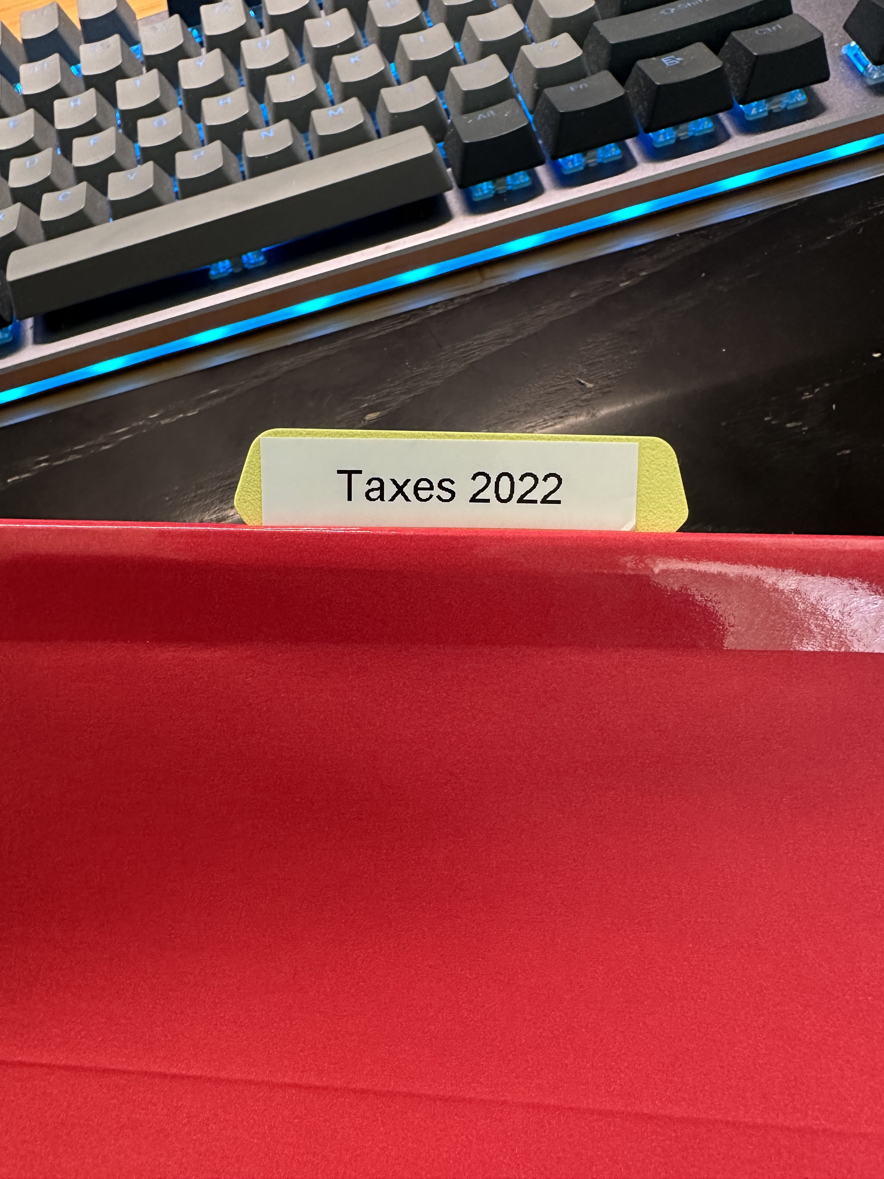 File Folder Tab