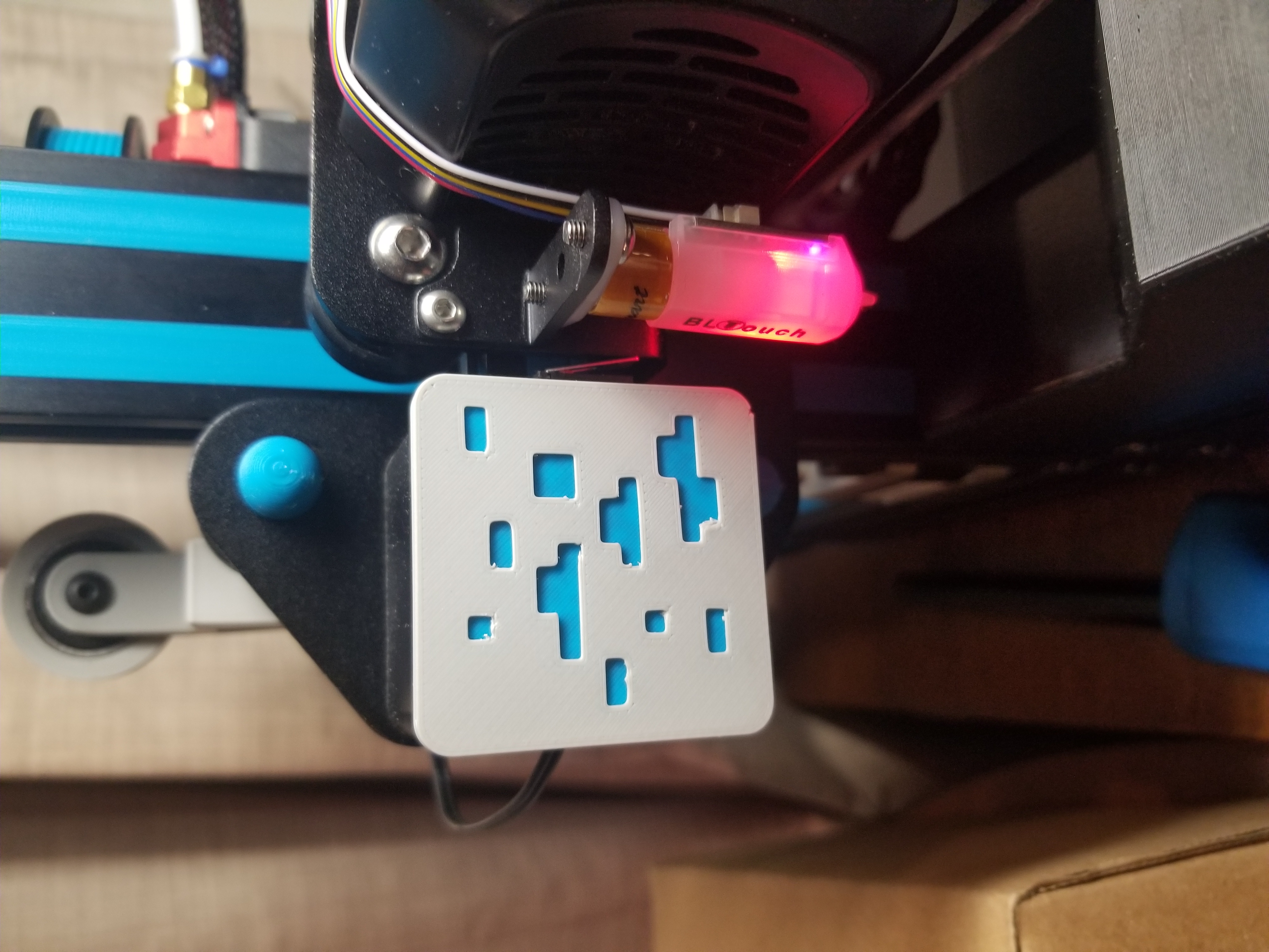 Ender 3 v2 Qr Code cover Minecraft Ore