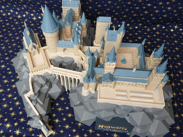 Hogwarts Castle (3 parts for larger print)