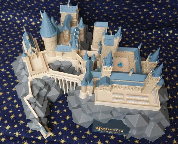 Hogwarts Castle (3 parts for larger print)