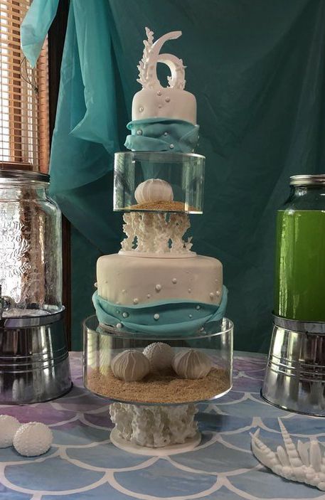 Coral Cake Stand