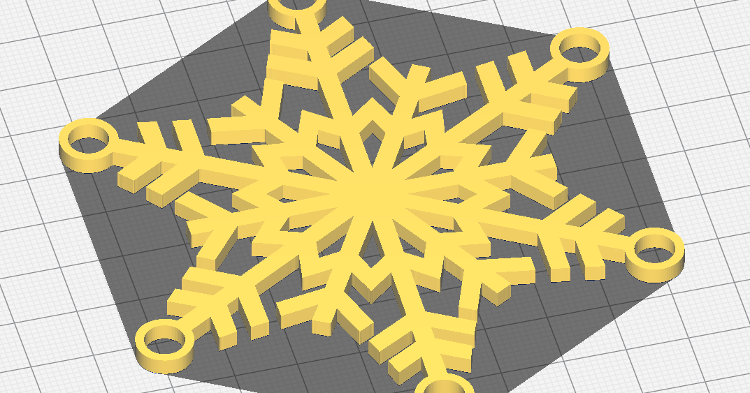 Snowflakes By Caddad Download Free Stl Model 