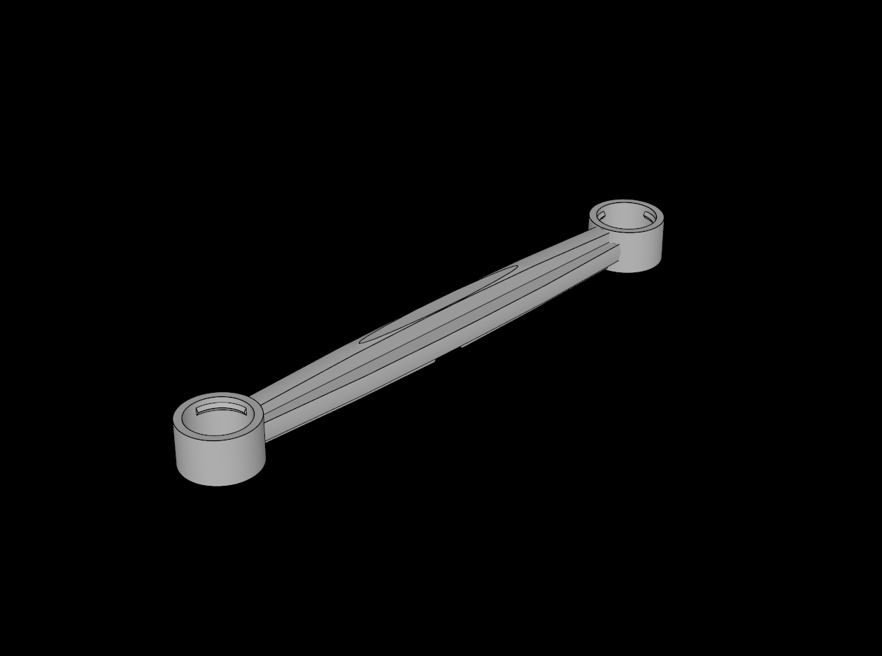 Lego Compatible (5996.dat) Technic Steering Link  8L