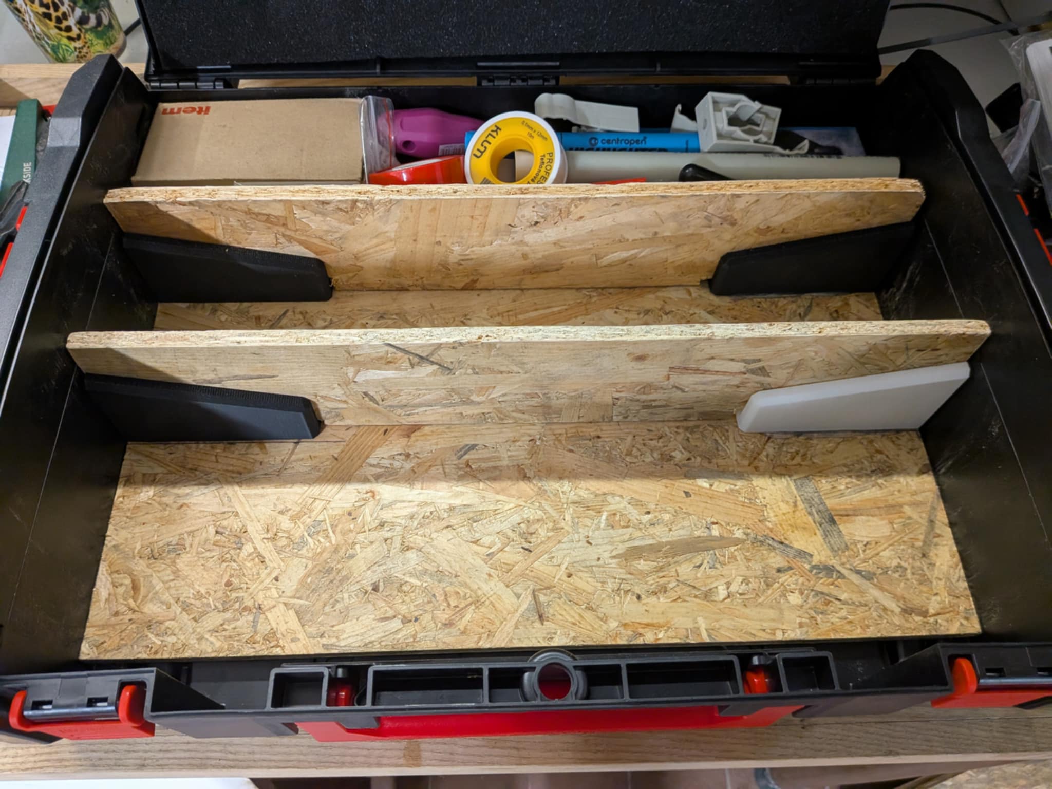 organizer for cases and boxes