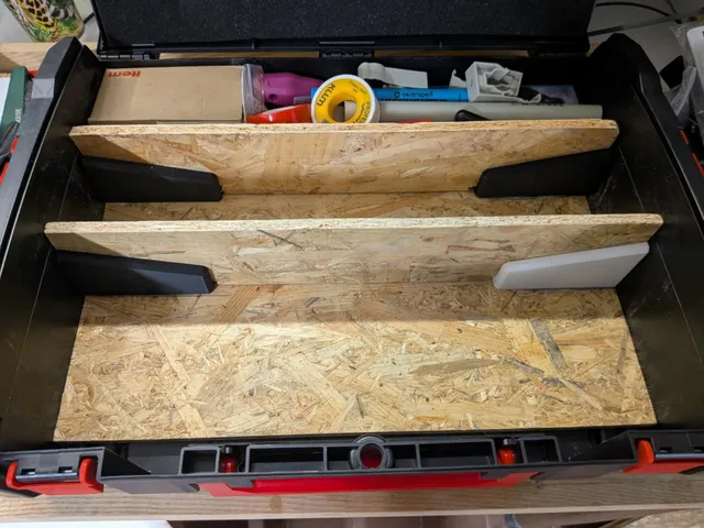 organizer for cases and boxes
