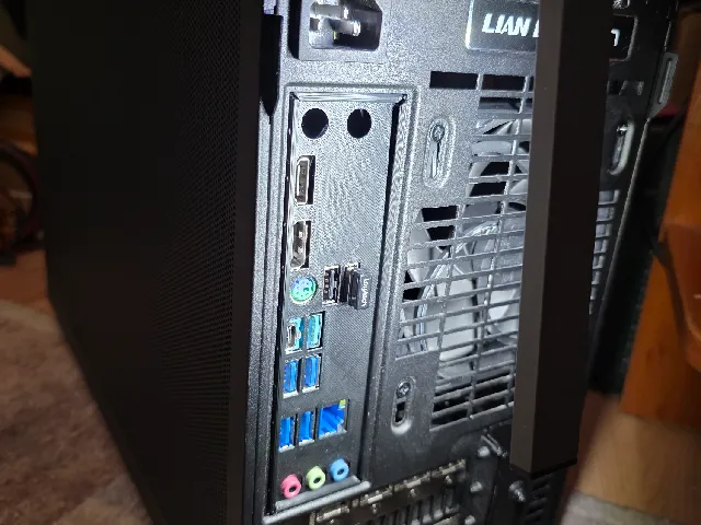 IO Shield for Asrock B550M PG Riptide Motherboard