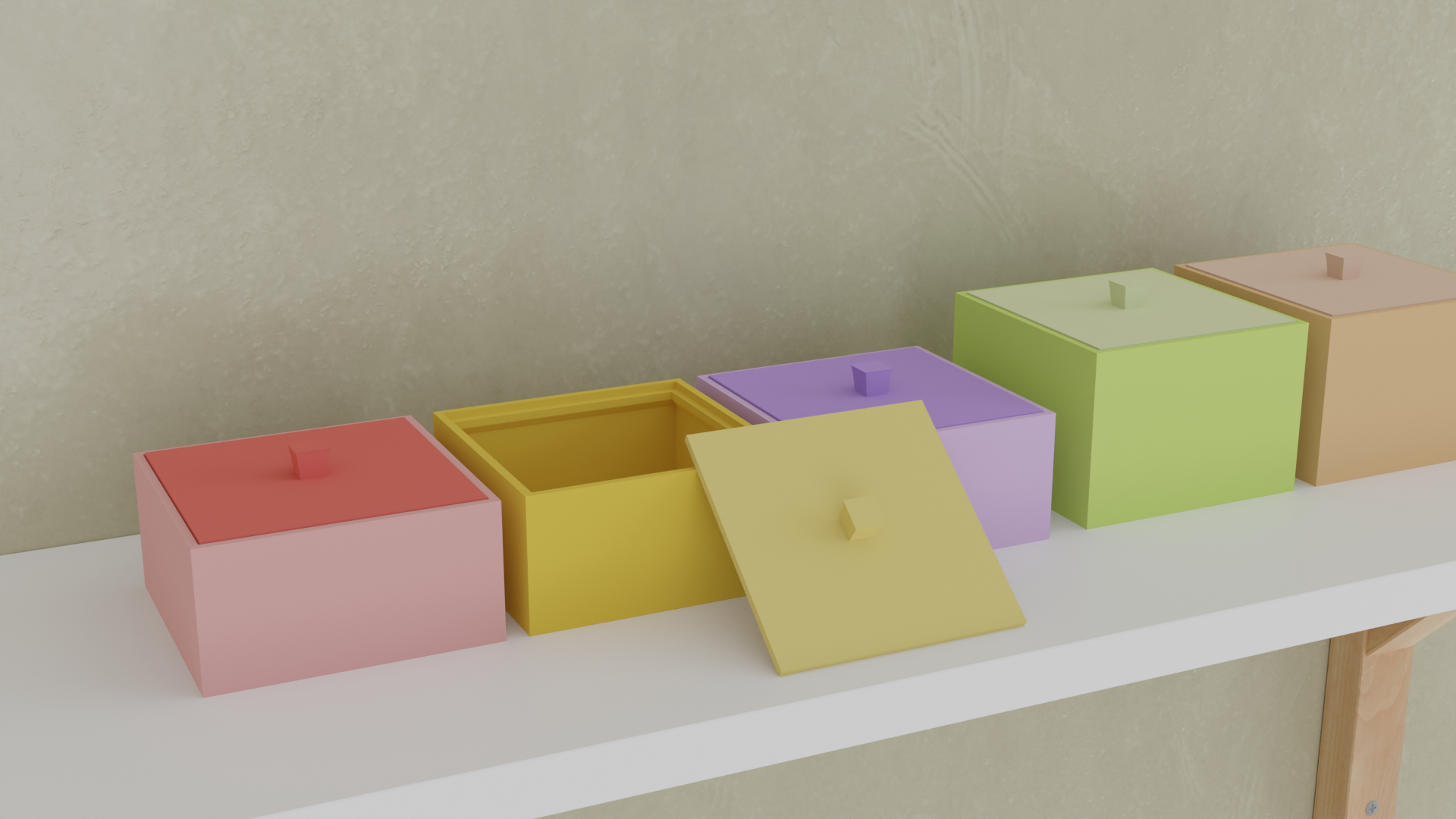 Einfache Teedose für losen Tee/ Simple tea caddy for loose tea