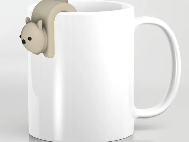 Cat Teabag Holder