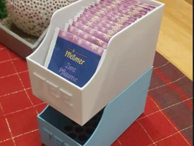 Stapelbare Teebeutelbox | stackable teabag box