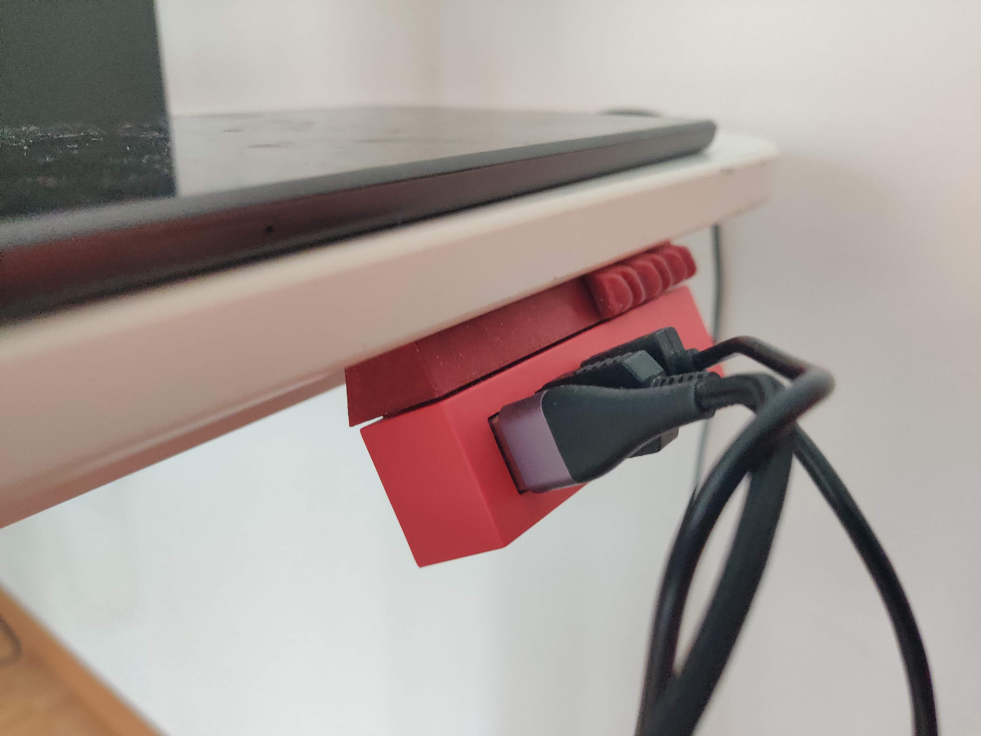 IKEA LORBY USB charger desk mount by Aleksandr Rybnikov Download free