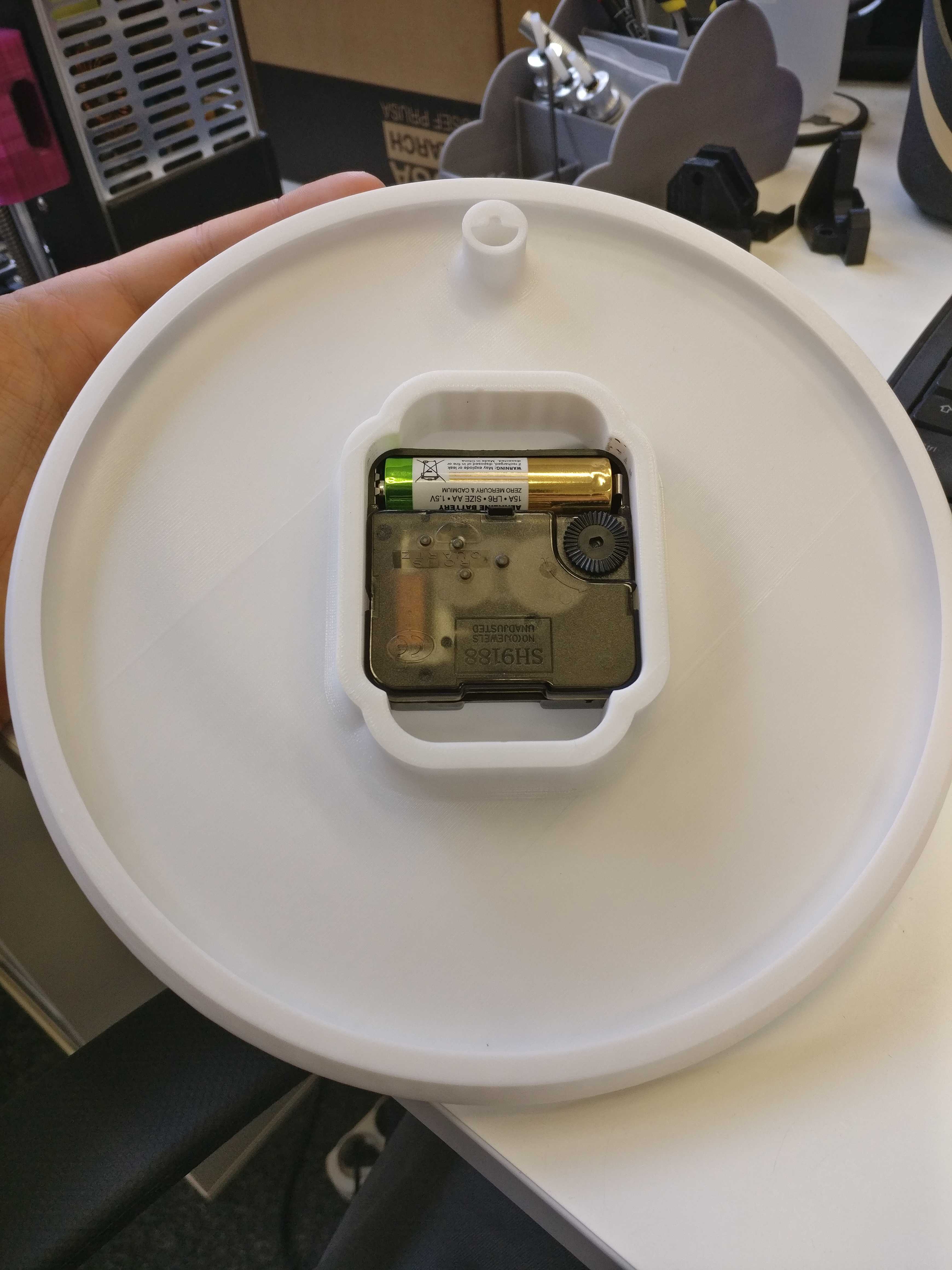 Miniatura 3 do modelo 3D Fibonacci Spiral Clock