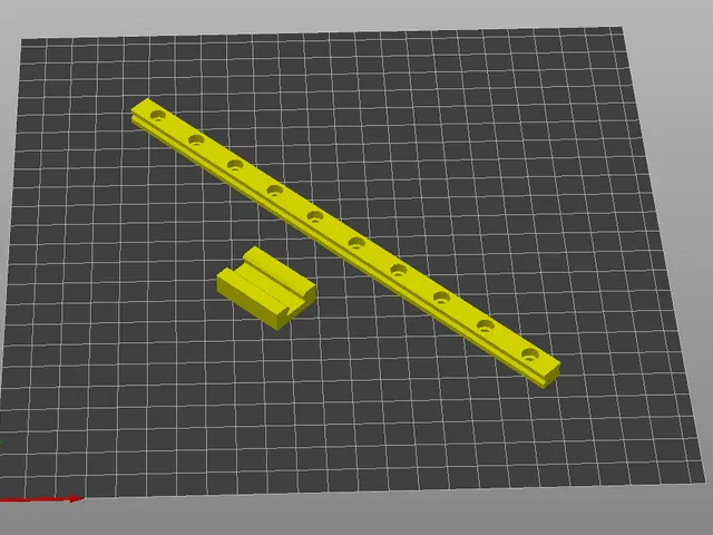 3D Printable MGN9C rails and guide block