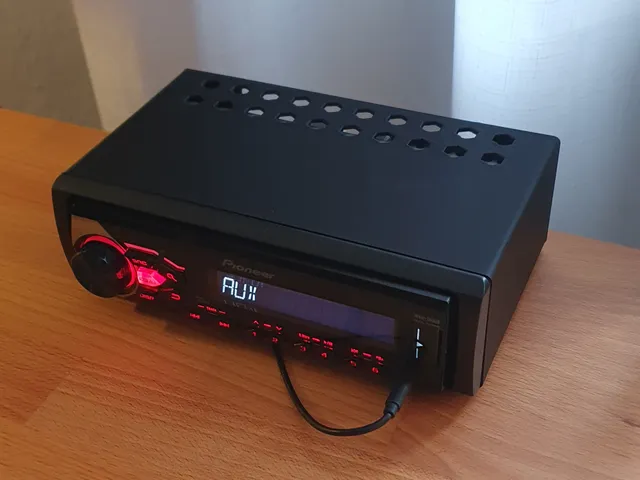 Short DIN Car Radio Case