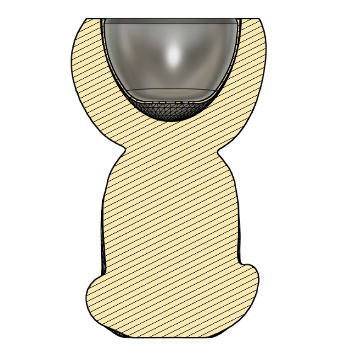 Miniatura 2 do modelo 3D Kodama Planter Insert