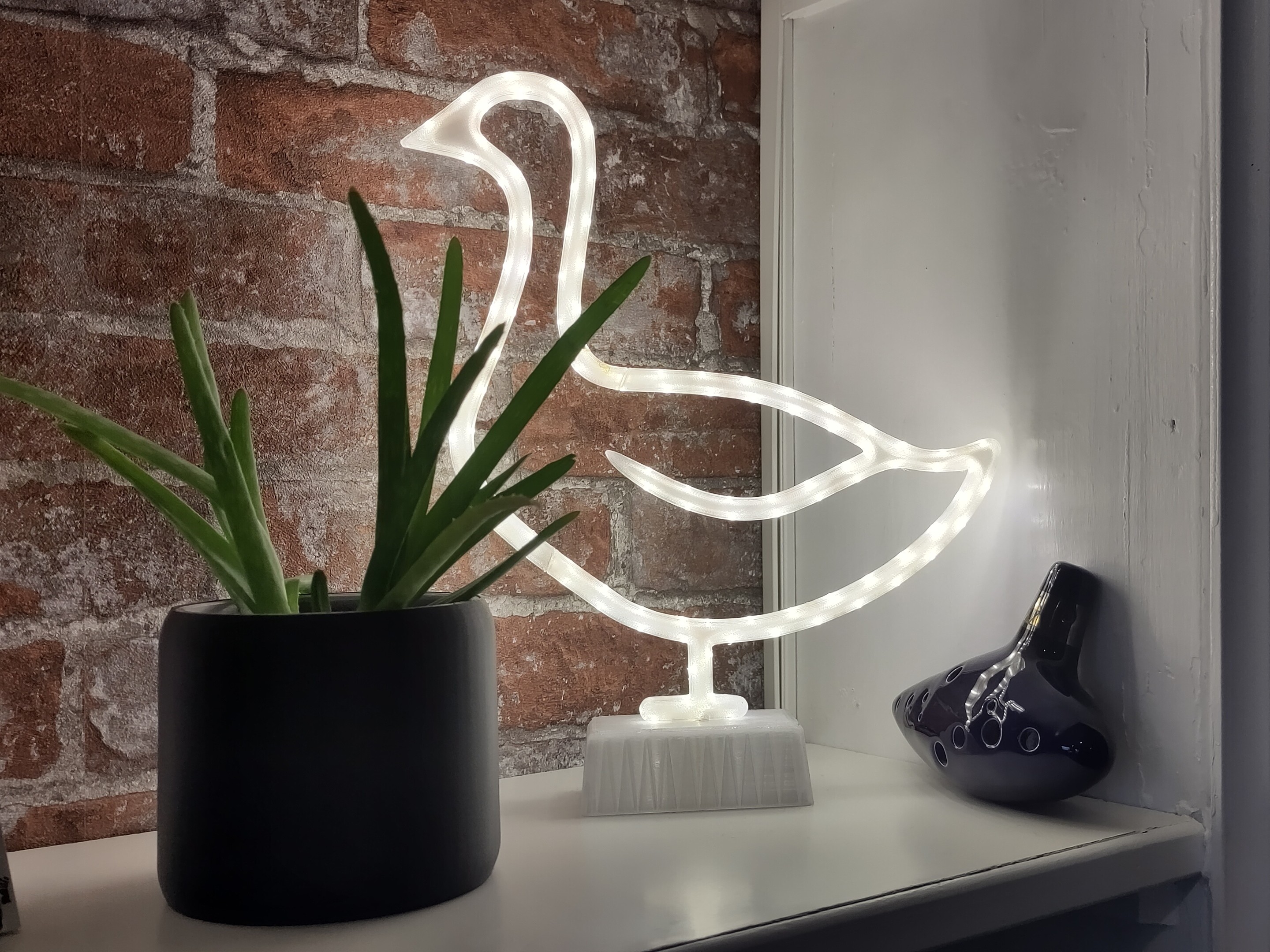 Goose Lamp