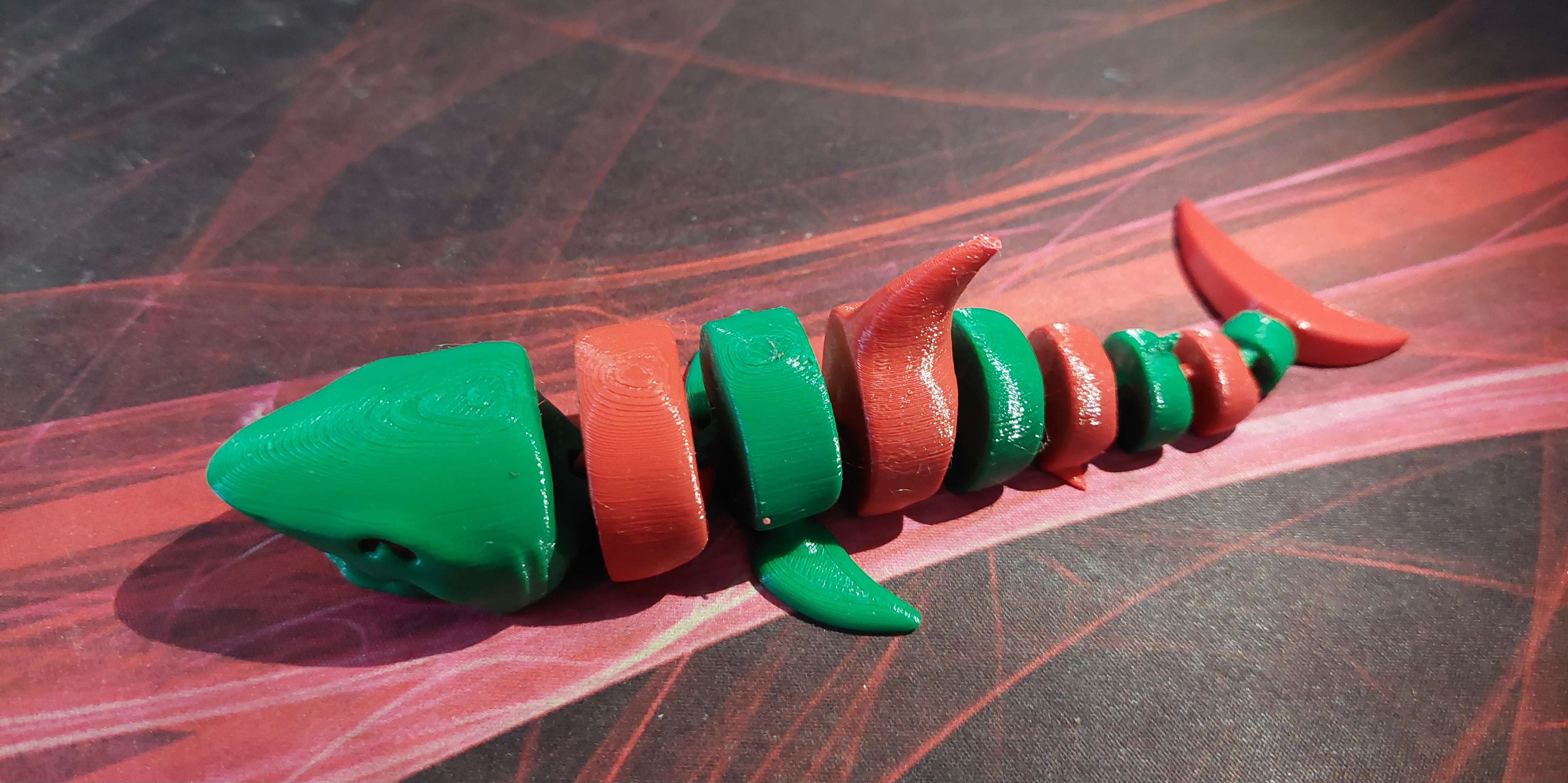 Multicolored shark — thumbnail 2