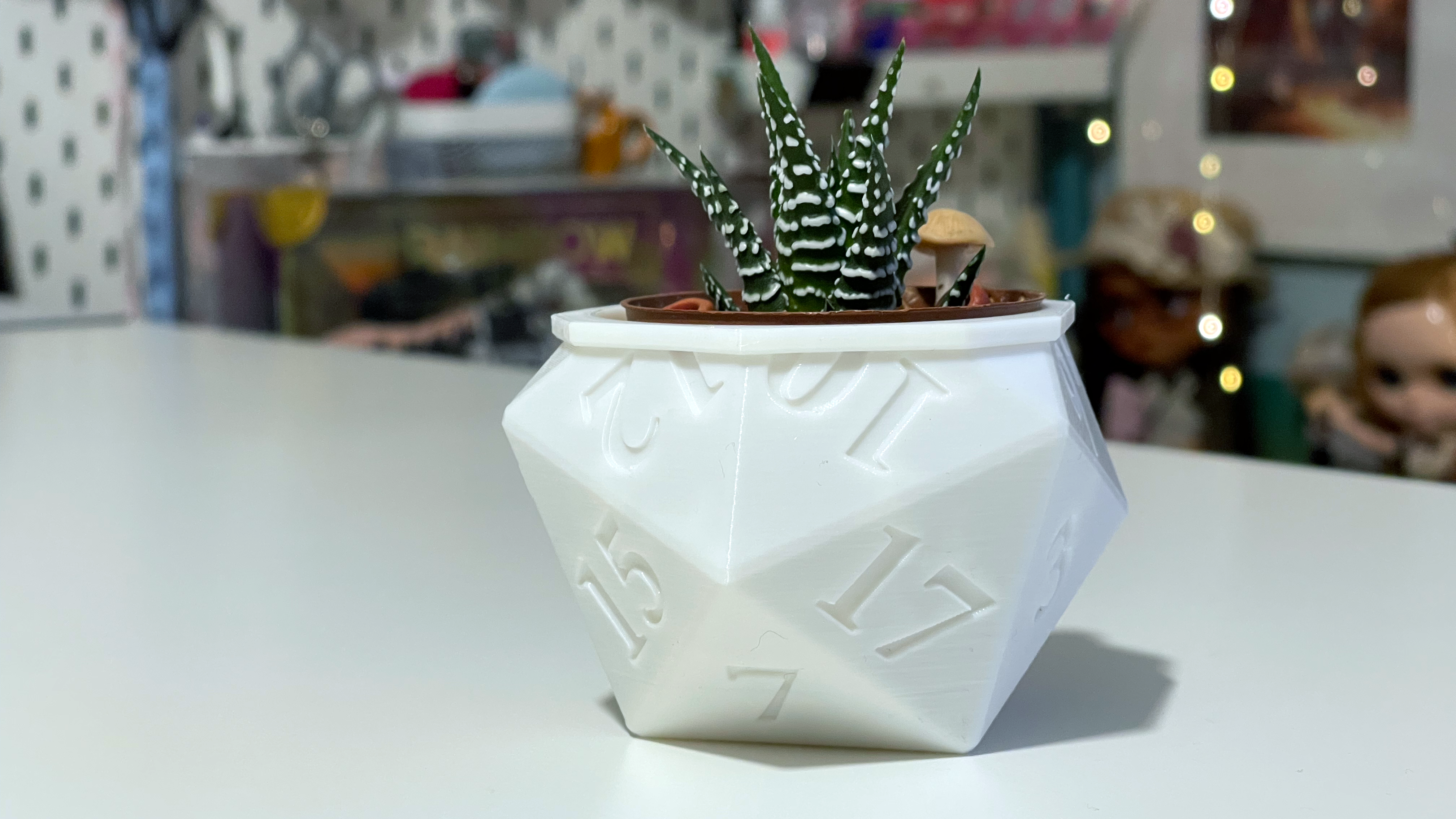 d20 Plant Pot