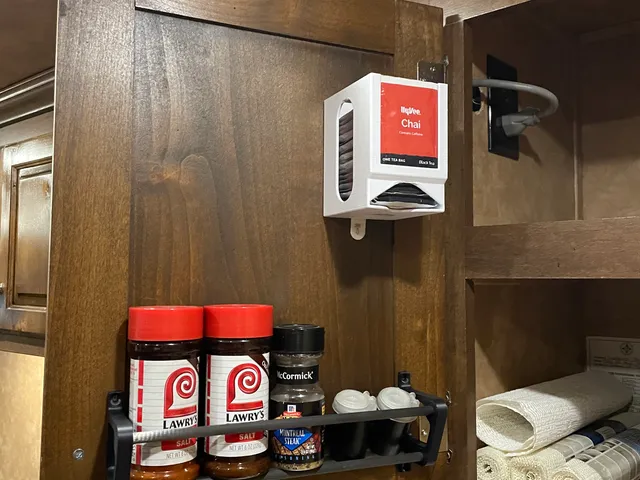Tea Bag Dispenser - command strip