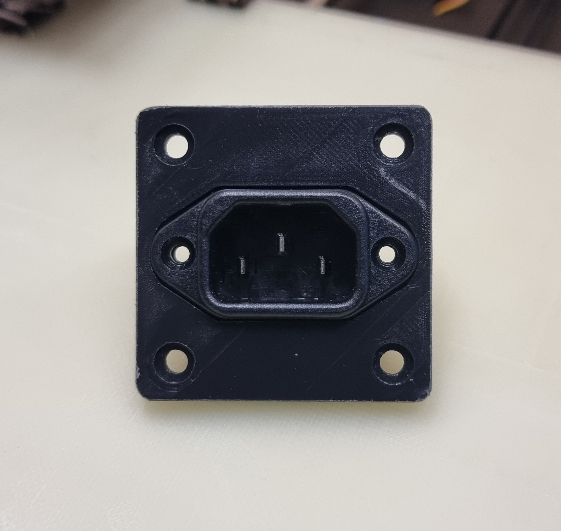 Adapterplatte, Kaltgerätestecker, Dmx, XLR