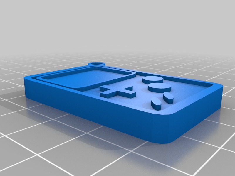 Gameboy Charm by coldbrewed | Download free STL model | Printables.com