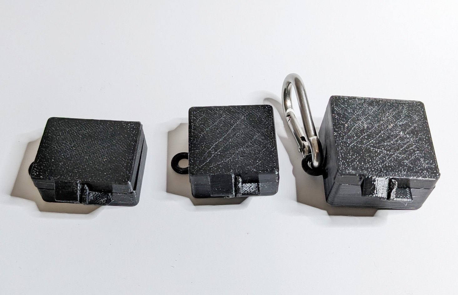 Configurable Keychain Pill Box (with examples)
