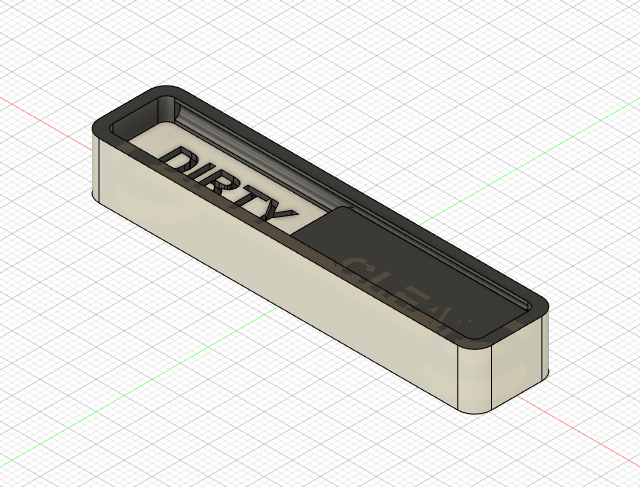 Dishwasher dirty/clean indicator with magnets by Odbix | Download free ...