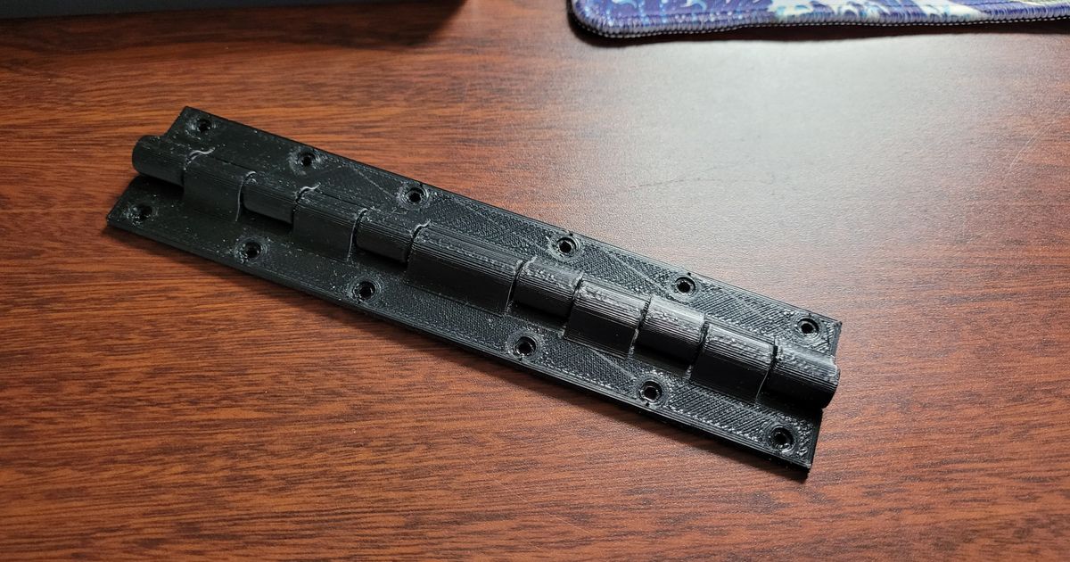 Snaptogether hinge by NorthsGarage89 Download free STL model