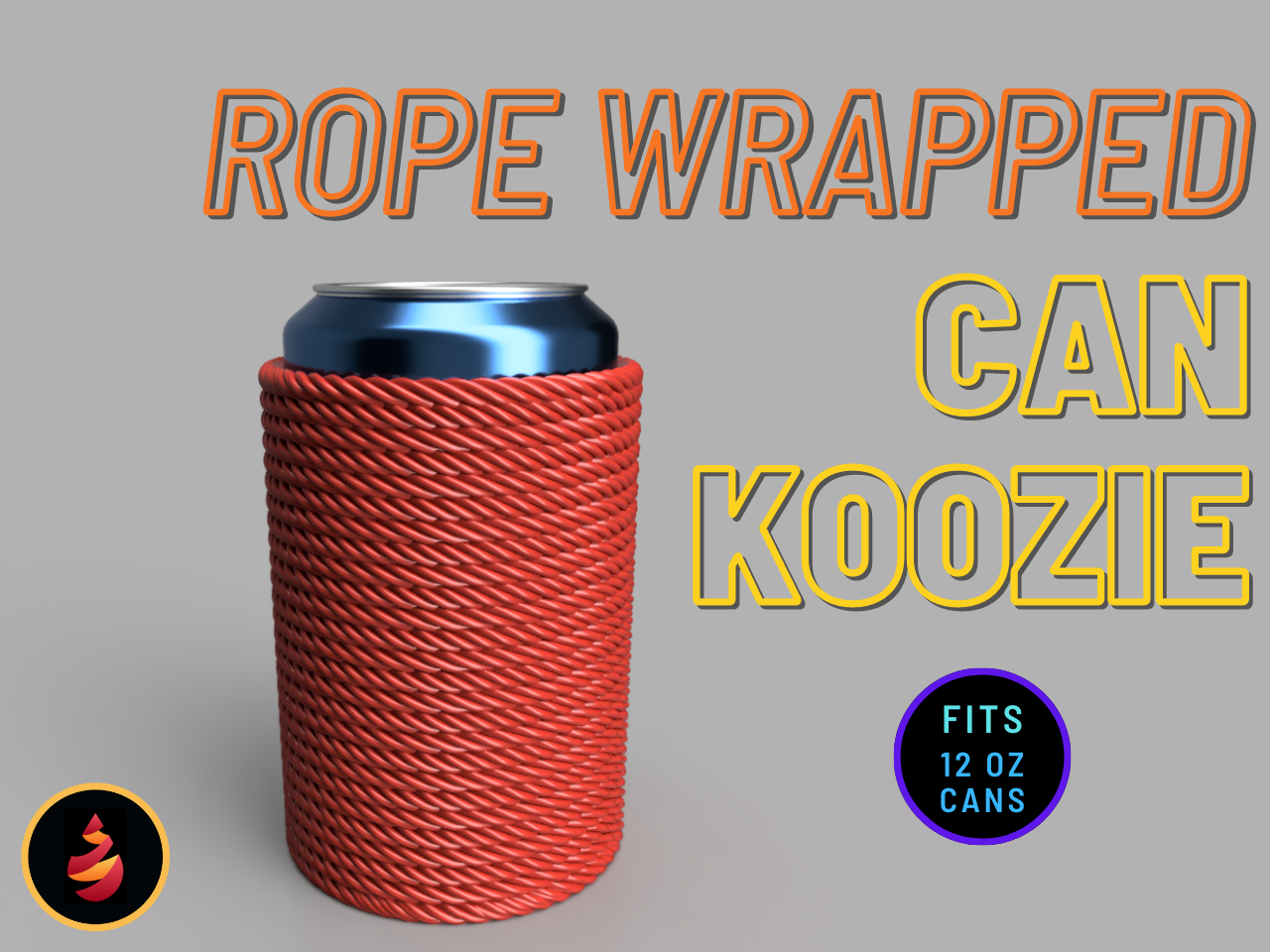 Rope Koozie by JamesThePrinter Download free STL model