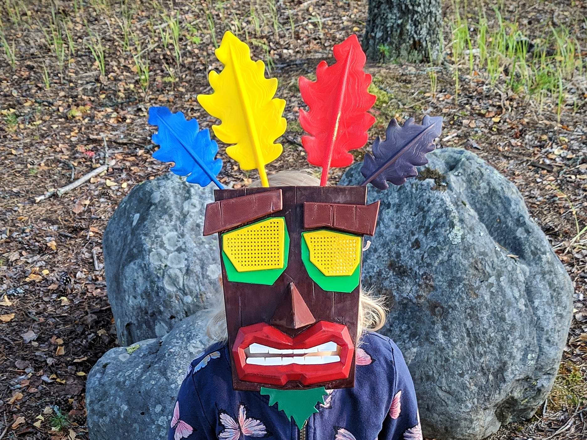 Wearable Aku Aku Mask por Superbeasti | Descargar modelo STL gratuito ...
