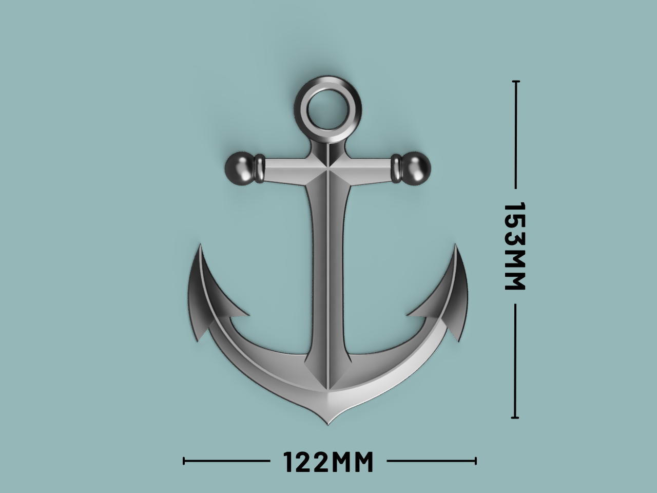 Decorative Anchor von JamesThePrinter | Kostenloses STL-Modell ...