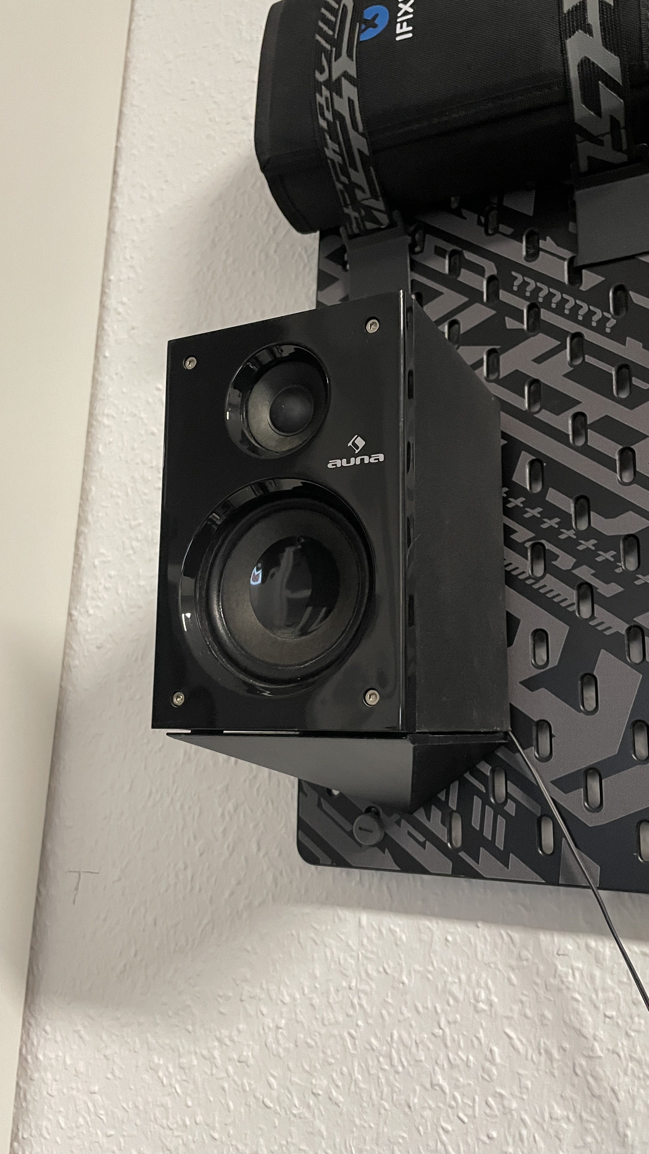 Ikea Skadis Speaker Mount