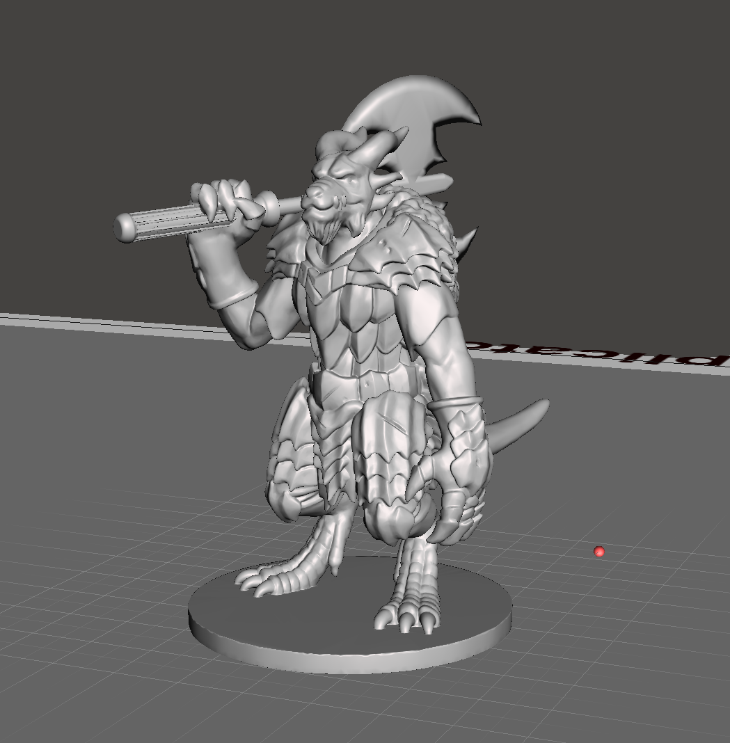 Kobold with axe by Chris94 | Download free STL model | Printables.com