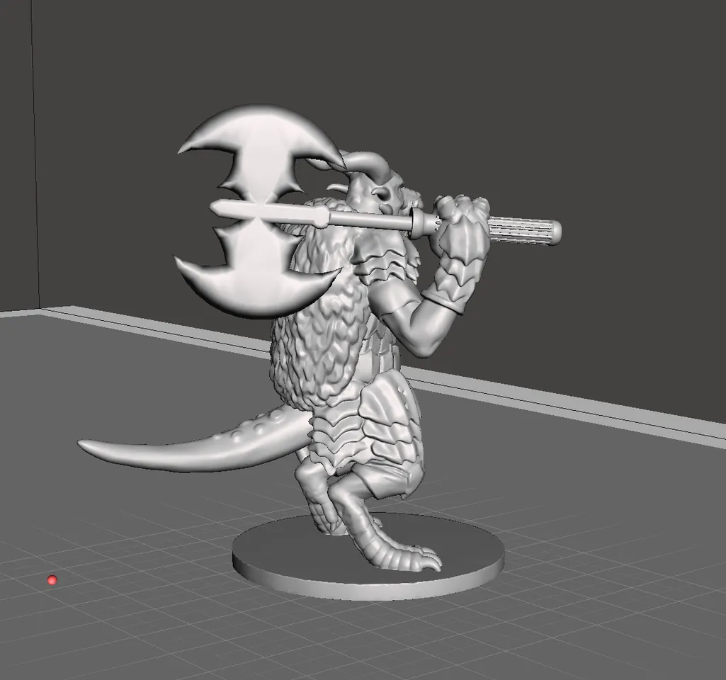 Kobold with axe par Chris94 | Téléchargez gratuitement un modèle STL |  Printables.com