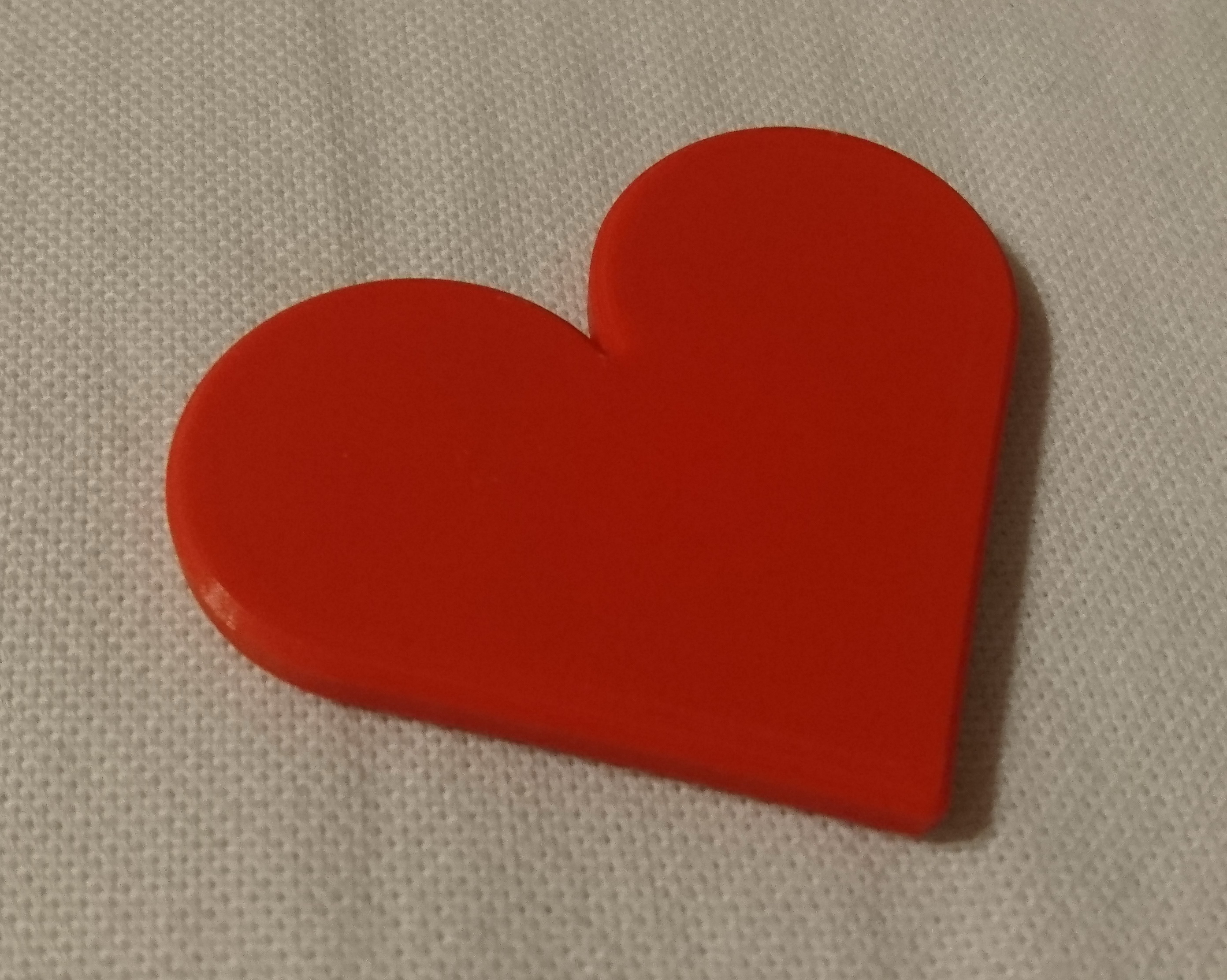 Heart Fridge Magnet For Loved Ones by Kartoshka | Download free STL ...