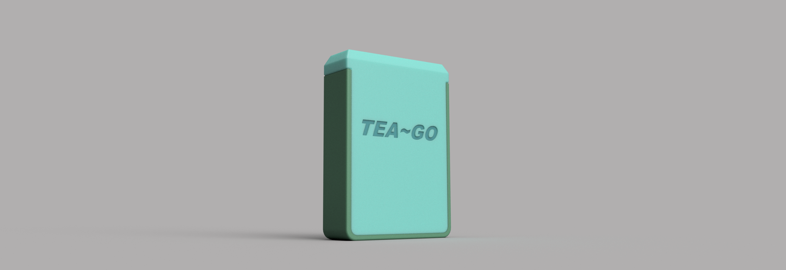 The Tea-go Box (customizable) with lock v2