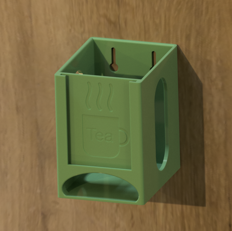 Tea Bag Dispenser : Nails and Screws Edition