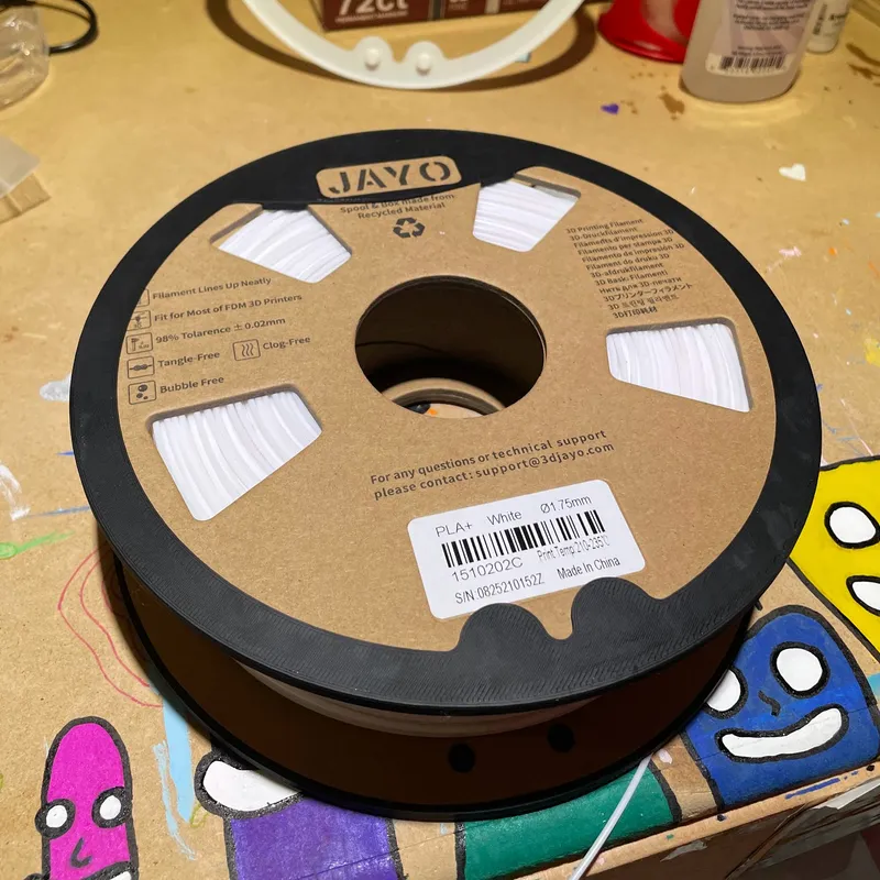 Cardboard Spool Adapter JAYO by Jack Siegel