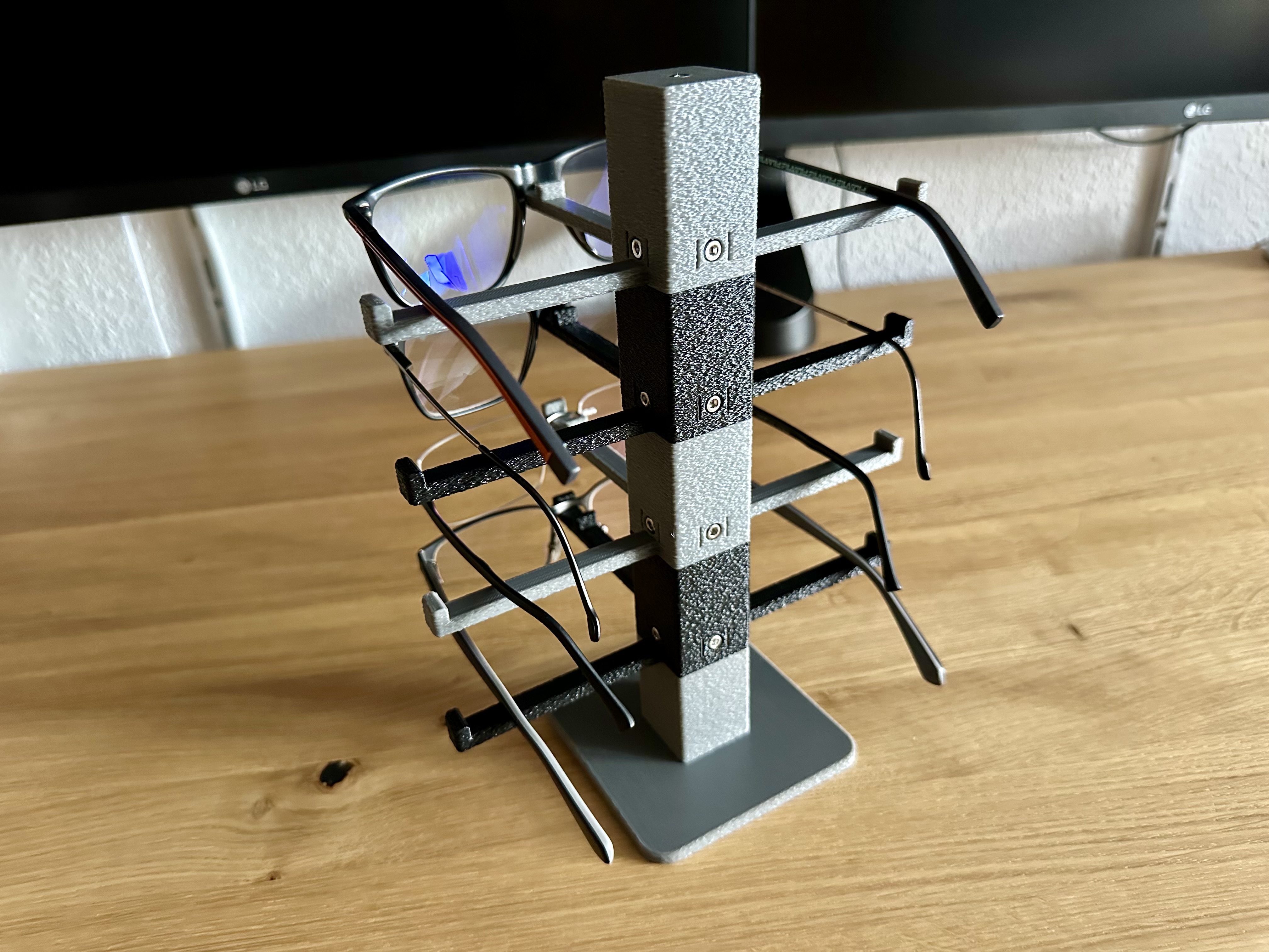 Miniatura 4 do modelo 3D Modular Glasses Holder