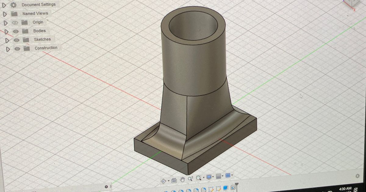 Kreg Router Table Dust Adapter by tdsewell Download free STL model