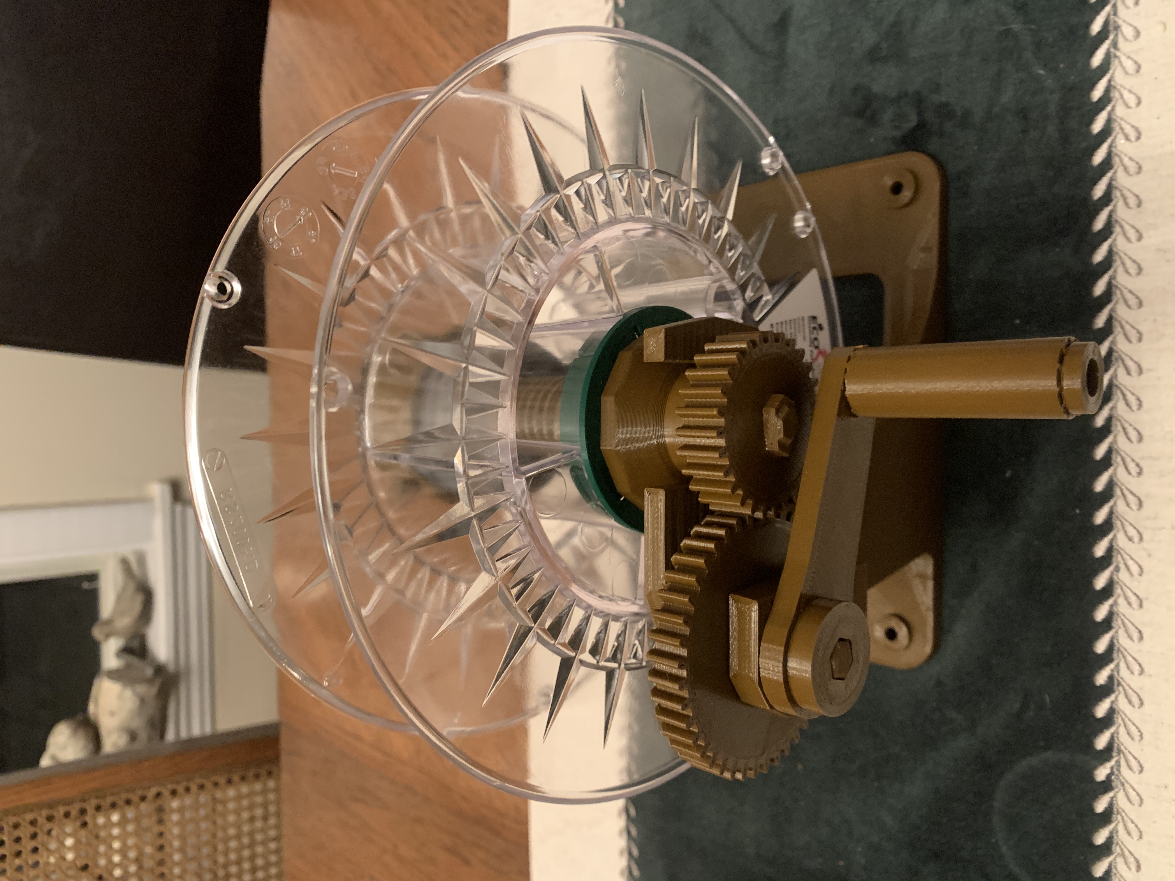Filament Winder Remixed to a 26mm shaft