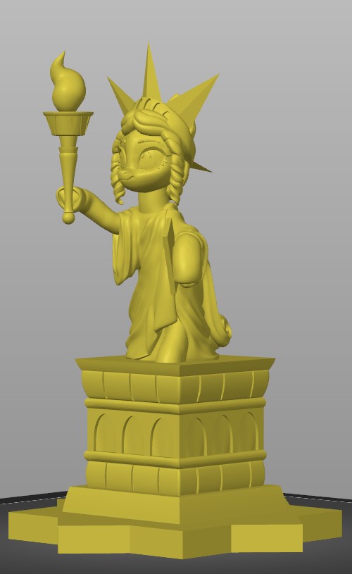 Statue of Liberty Pony (Statue of Friendship)