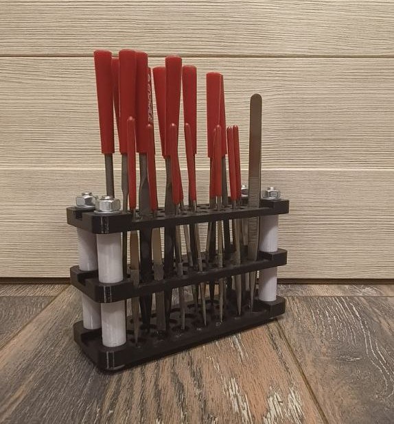 Needle file holder by TIT Download free STL model