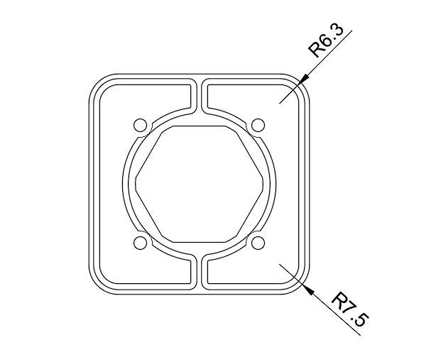 Wandering Clock - Larger Radius at Central Gear Holder