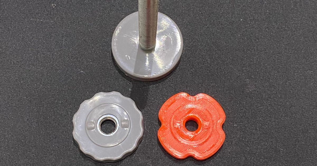 Hauck Lock Nut Replacement by deSteini Download free STL model