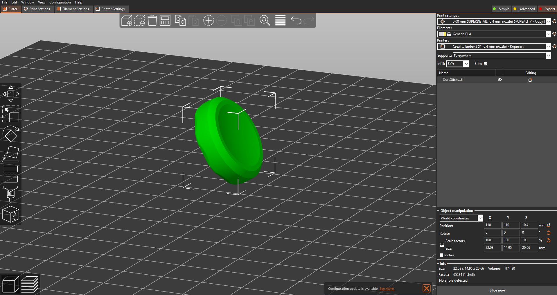 Thumbstick Cap for Dualshock 4 (PS4) and Dualsense (PS5) Controller