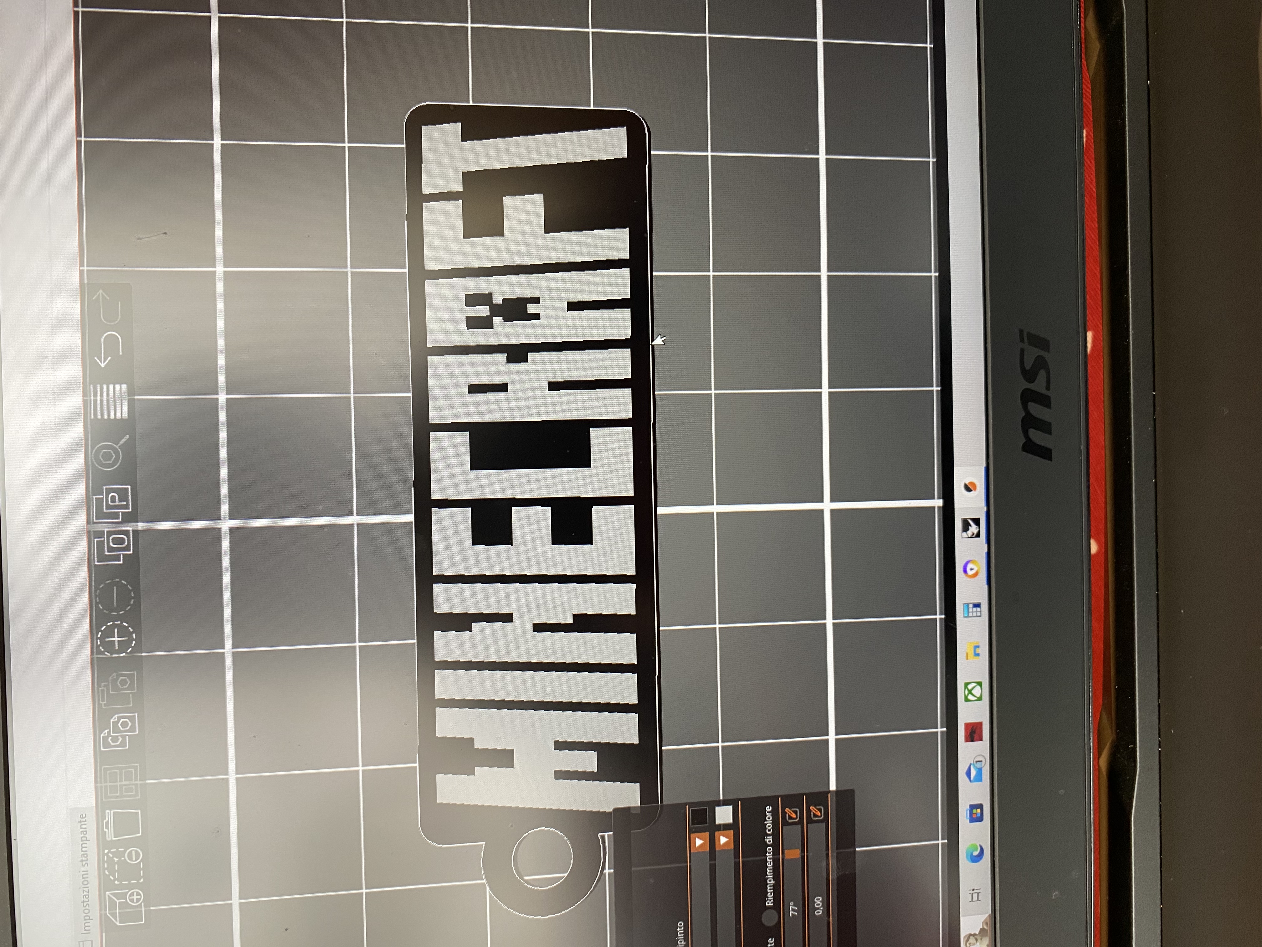 Miniatura 3 do modelo 3D Minecraft keychain logo