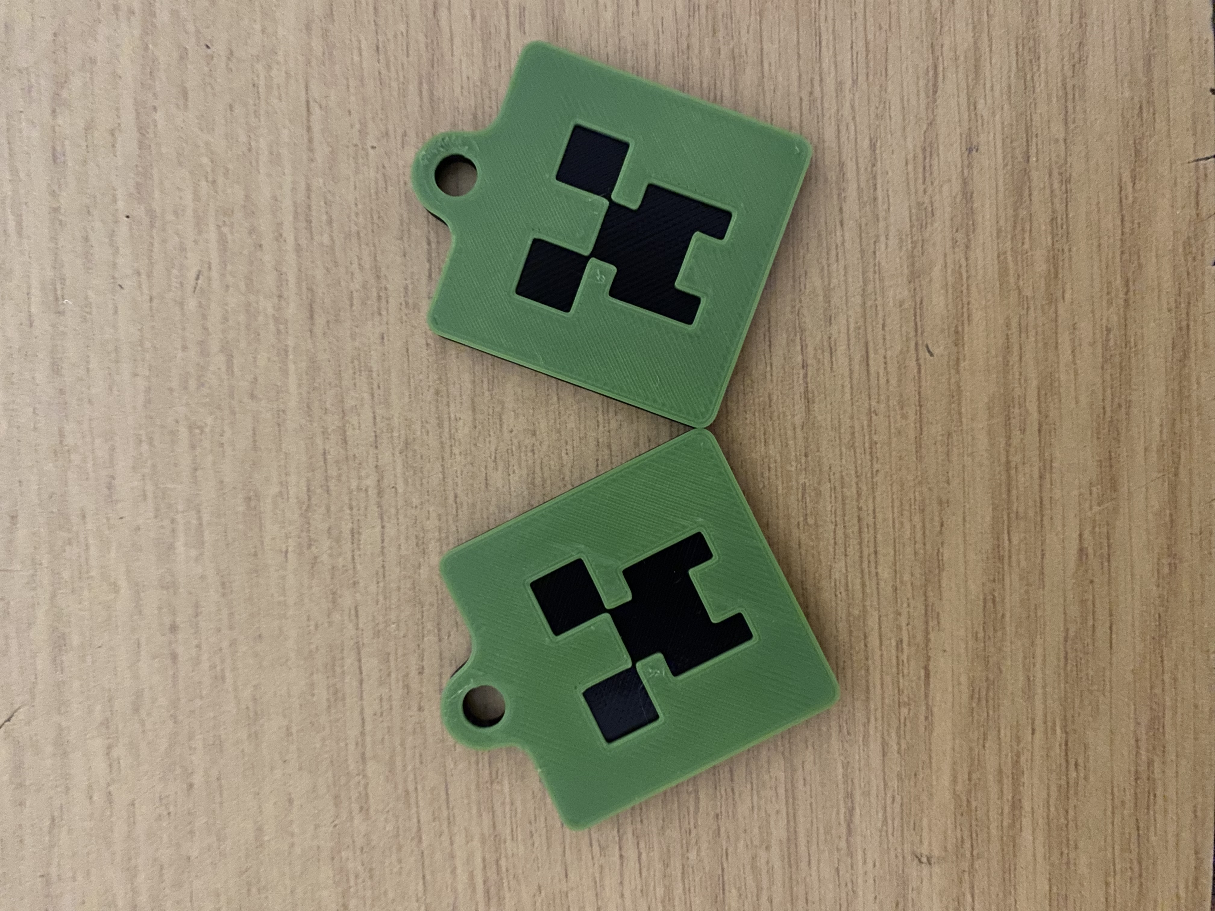 keychain Creeper minecraft