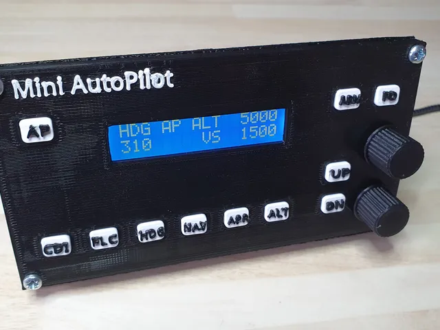 Mini AP (Autopilot unit for Flight Simulator)