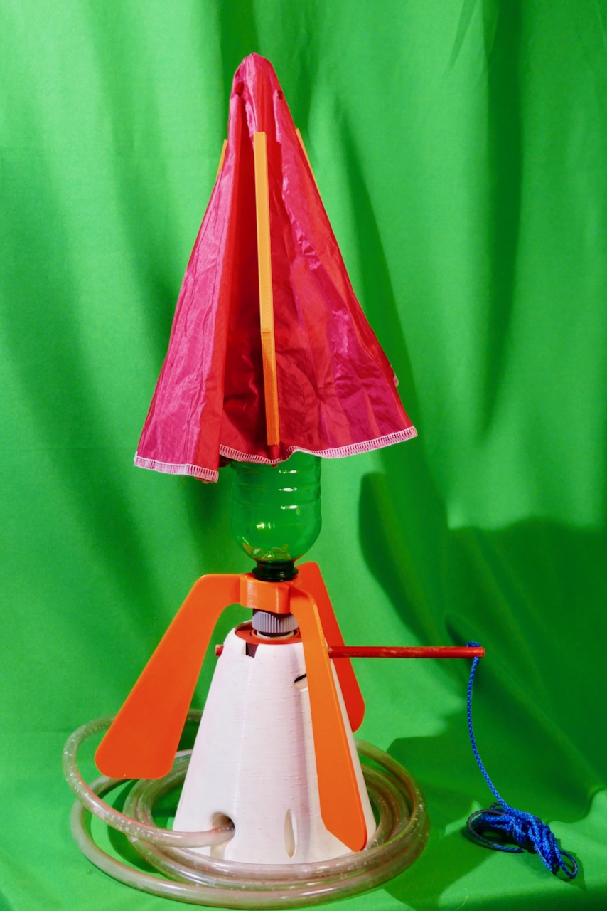 Umbrella rocket