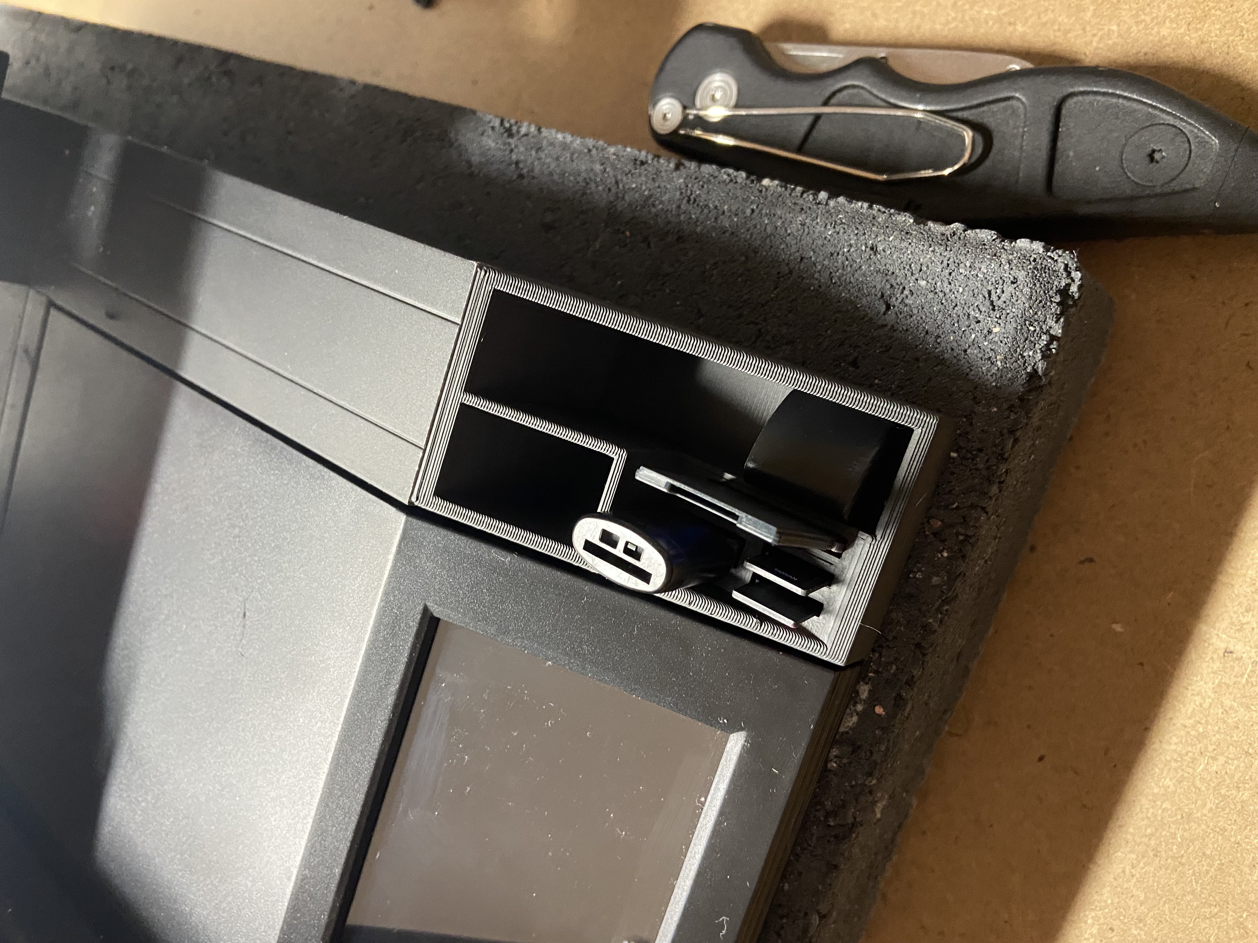 Elegoo Neptune 2 - Hidden Nozzle Holder and organized Tray